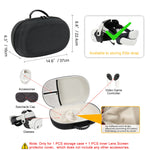 Waterproof Hard Shell Carrying Case for Meta Quest 3/3S VR Glasses