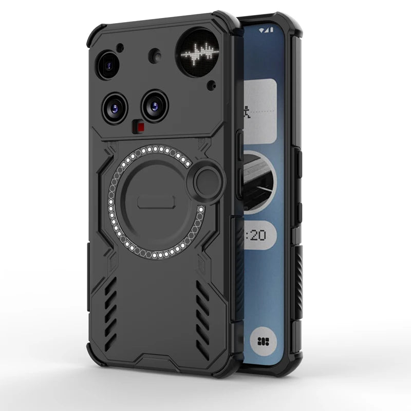 Shockproof Magnetic PC + TPU Case for Nothing Phone 3