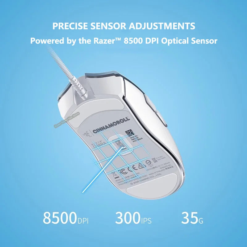 Razer Cobra Cinnamoroll Edition RGB Wired Gaming Mouse