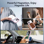 Shockproof Translucent Matte MagSafe Case with Invisible Stand for iPhone 16 Series