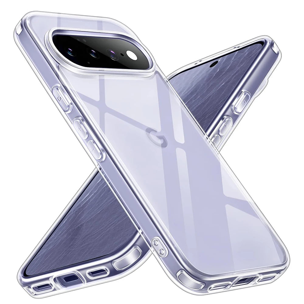 Shockproof Hybrid Clear Case for Google Pixel 10 Series