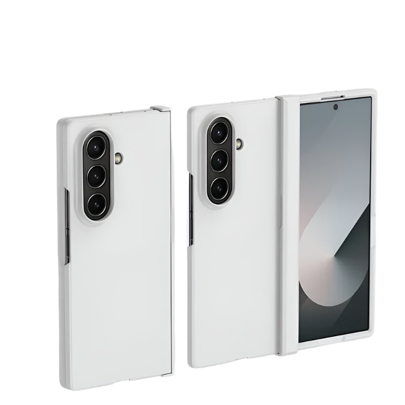 Full Coverage Hard Shell Case with Skin Texture for Samsung Galaxy Z Fold7