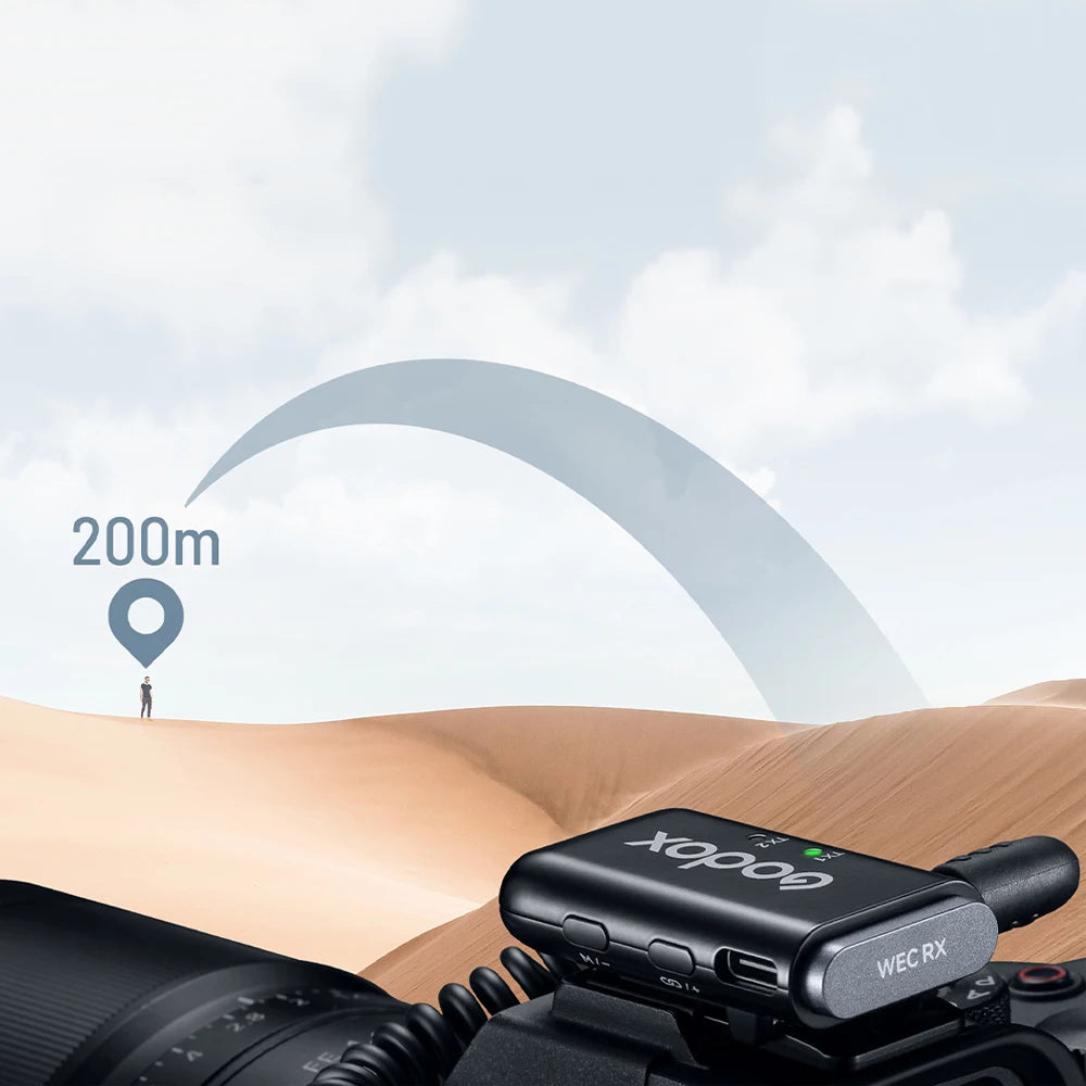 Godox WEC Wireless Lavalier Microphone Kit