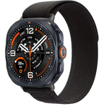 Ribbed Nylon No-Gap Watch Strap for Samsung Galaxy Watch Ultra 2