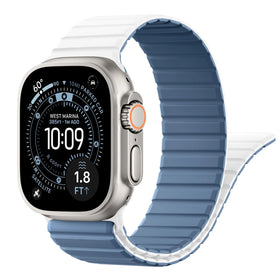 Silicone Loop Strap with Magnetic Closure for Apple Watch