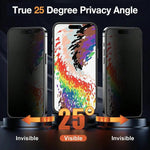 3-Pack Anti-Peeping Matte Screen Protector Set for iPhone 17 Series