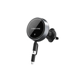 CABLETIME Magnetic Car Phone Holder with 15W Wireless Charging