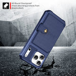 Premium Hard Leather Wallet Case for iPhone 17 Series