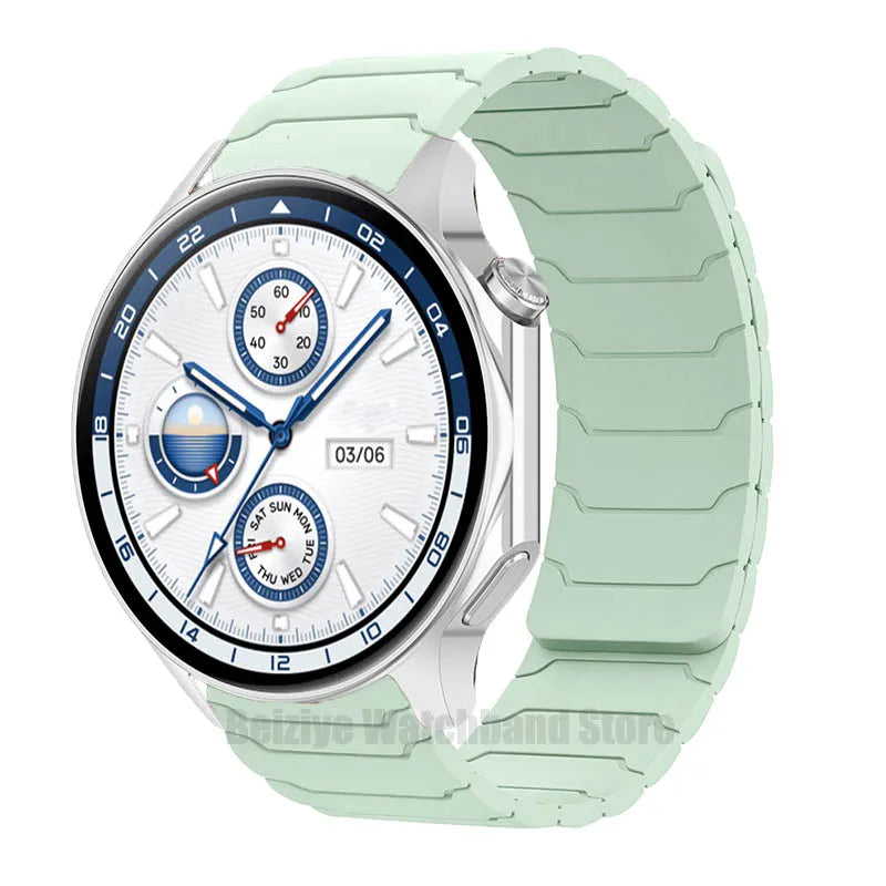 Soft Silica Gel Magnetic Strap for OPPO Watch X2