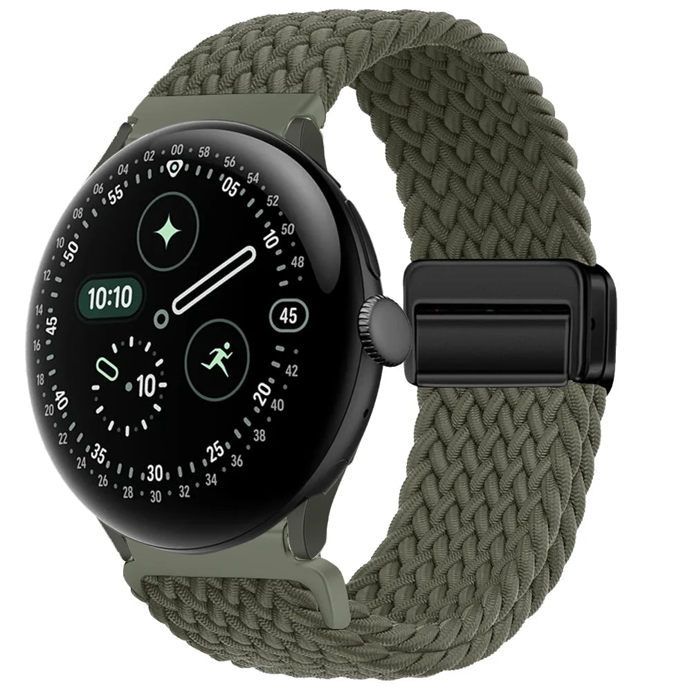 Breathable Nylon Braided Band For Google Pixel Watch 4