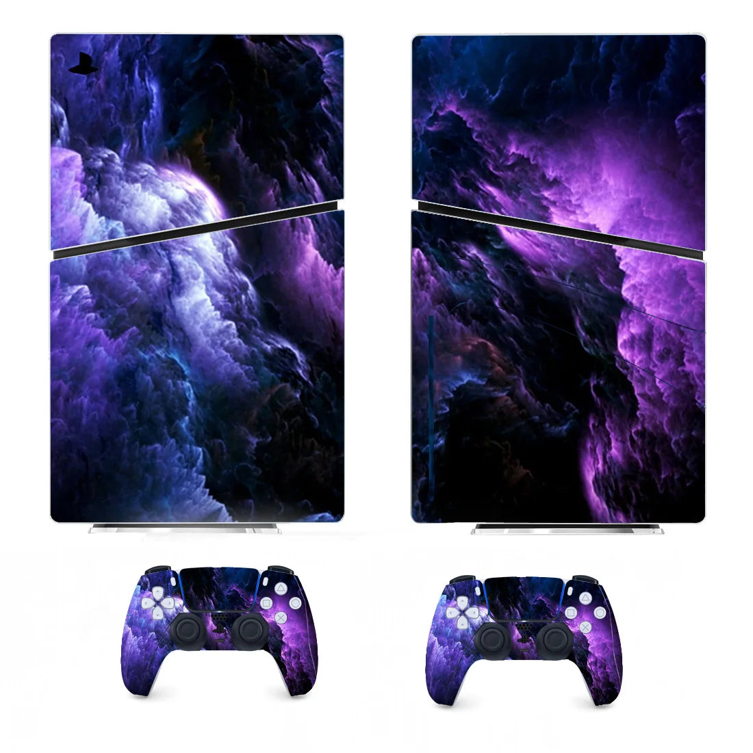 PlayStation 5 Slim Vinyl Skin With Controller Wraps