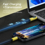 Hagibis 240W PD Fast Charging USB-C Cable with LED Display
