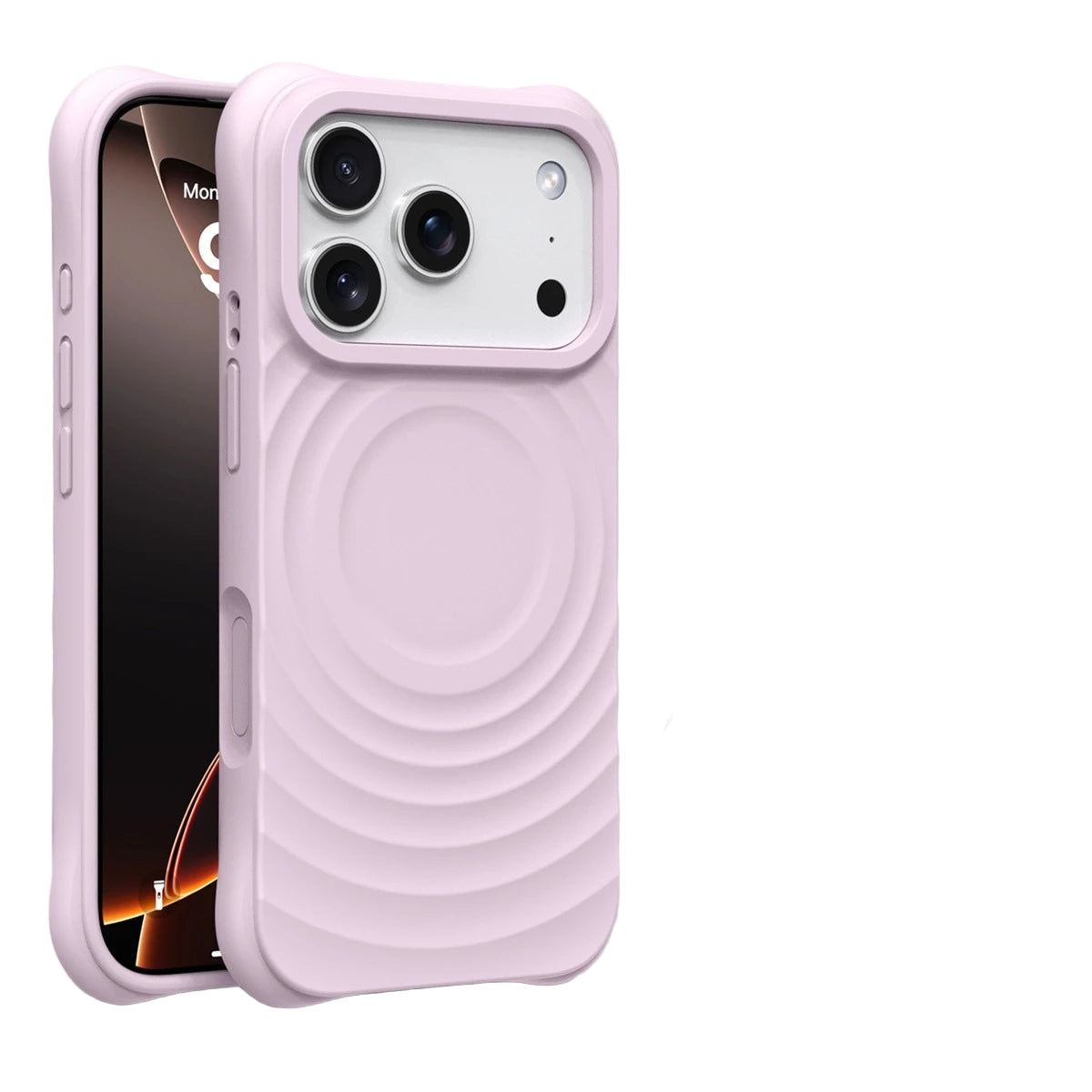 Water Ripple Silicone Magsafe Case for iPhone 17 Series