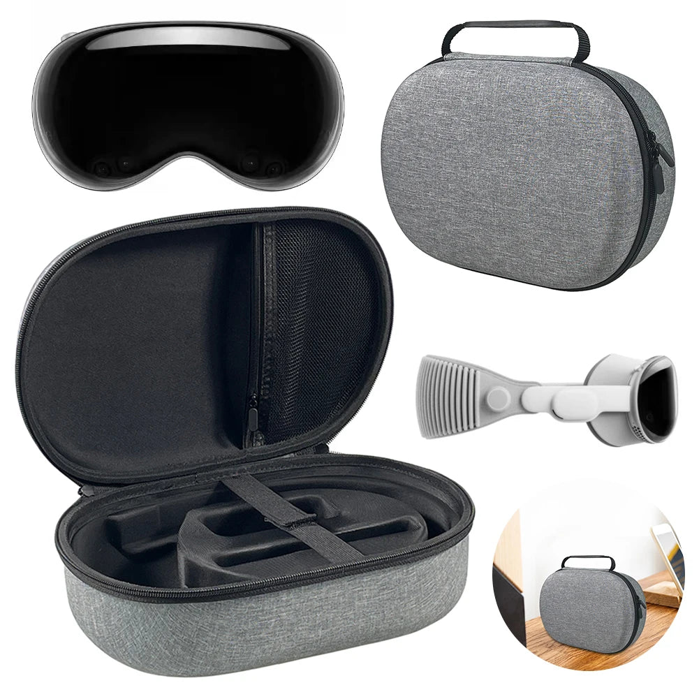 Shockproof EVA Hard Carrying Case for Apple Vision Pro