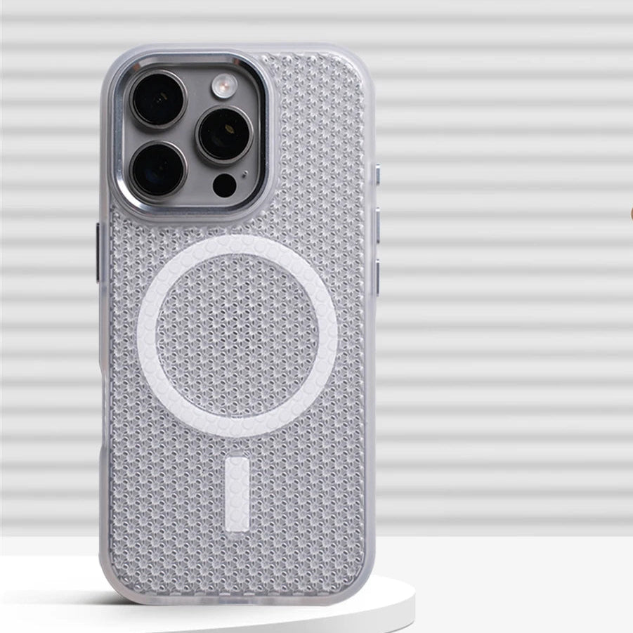 Shockproof Cooling MagSafe Case for iPhone 16 Series