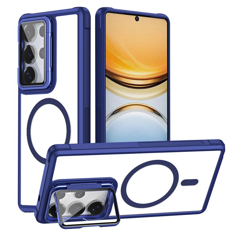 Shockproof Magnetic Case with Camera Cover Stand for Samsung Galaxy S26 Series