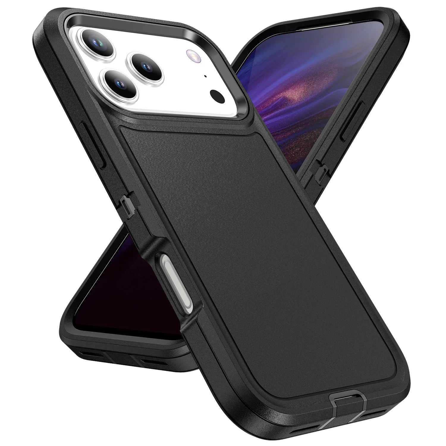 Shockproof Heavy-Duty Armor Case for iPhone 17 Series