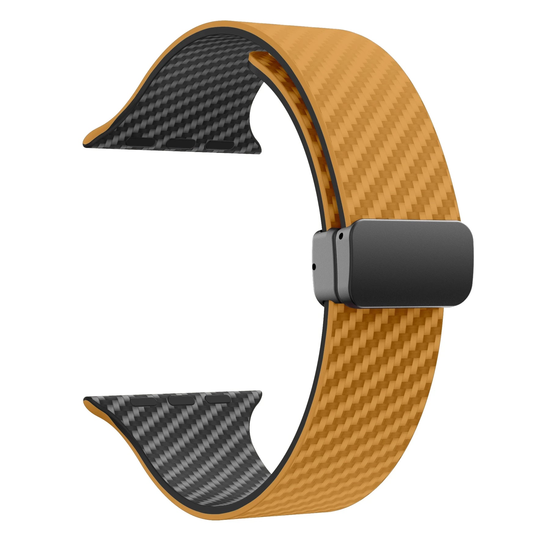 Carbon Fiber Pattern Magnetic Strap for Apple Watch