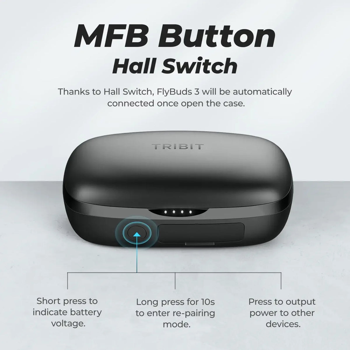 Tribit FlyBuds 3 110-Hour TWS Earbuds