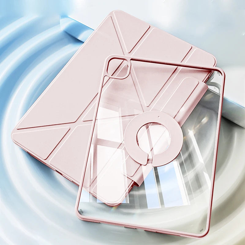 iPad Pro M4 (2024) Slim Trifold Stand Case with Strong Magnetic Attachment