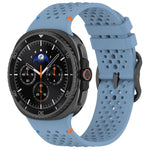 Perforated Silicone Watch Band for Samsung Galaxy Watch 9