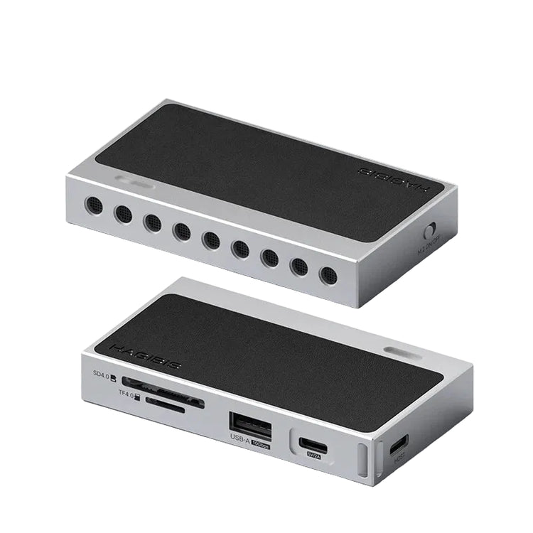 Hagibis Dual-Slot SD/Micro SD Card Reader with M.2 NVMe Support