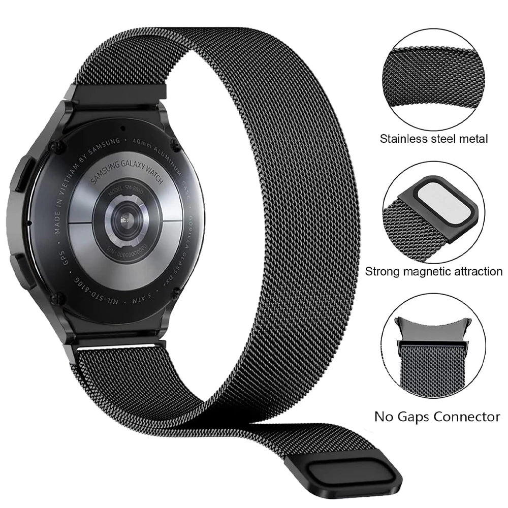 No-Gap Magnetic Metal Band for Samsung Galaxy Watch 7