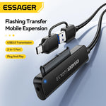 Essager 2.5" HDD/SSD SATA to USB 3.0 & Type-C Converter Adapter