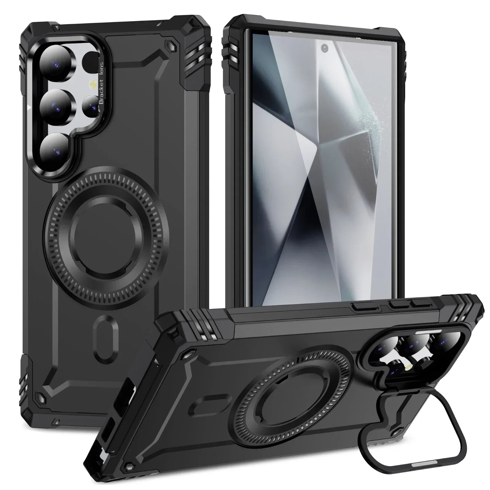 Samsung Galaxy S25 Series Heavy-Duty Military Armor Case