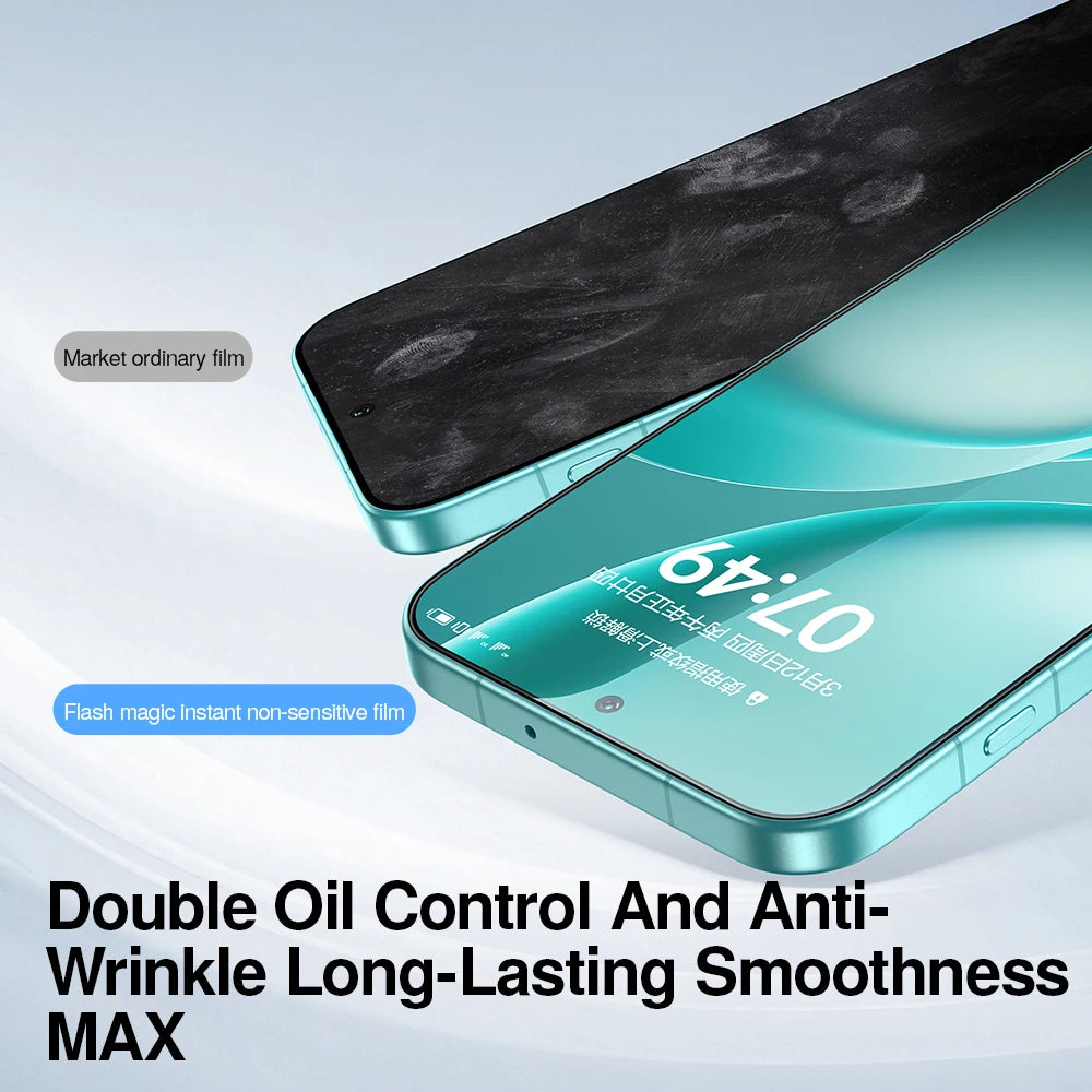 2-Pack Dust-Free Tempered Glass Screen Protector with Automatic Bubble Removal for OPPO Find X9 Series