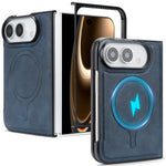 Leather Card Slot Case with MagSafe Compatibility for iPhone Duo