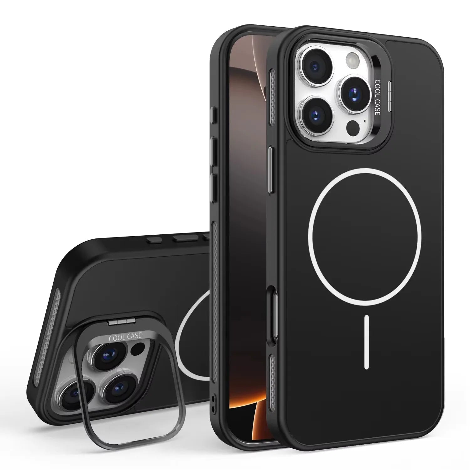 Luxury Hard Back MagSafe Case for iPhone 16 Series