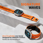 Premium Sport Silicone Strap for Apple Watch