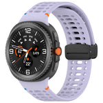 Soft Silicone Replacement Band with Magnetic Clasp for Samsung Galaxy Watch 8 & Galaxy Watch 8 Classic