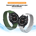 Breathable Nylon No-Gap Sport Band for Samsung Galaxy Watch 6 & Galaxy Watch 6 Classic
