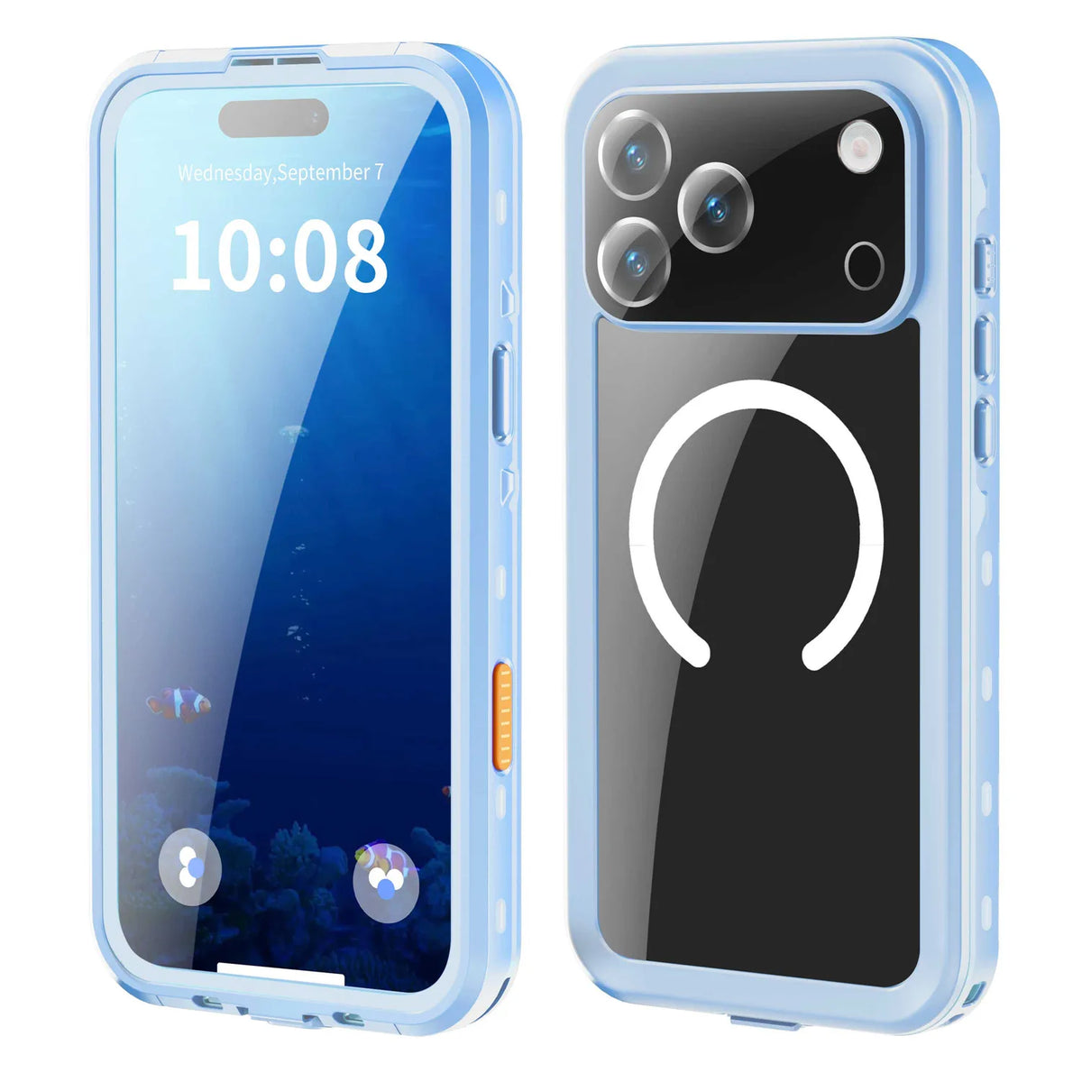 Waterproof Shockproof MagSafe Case with Reinforced Corner Protection for iPhone 18 Series