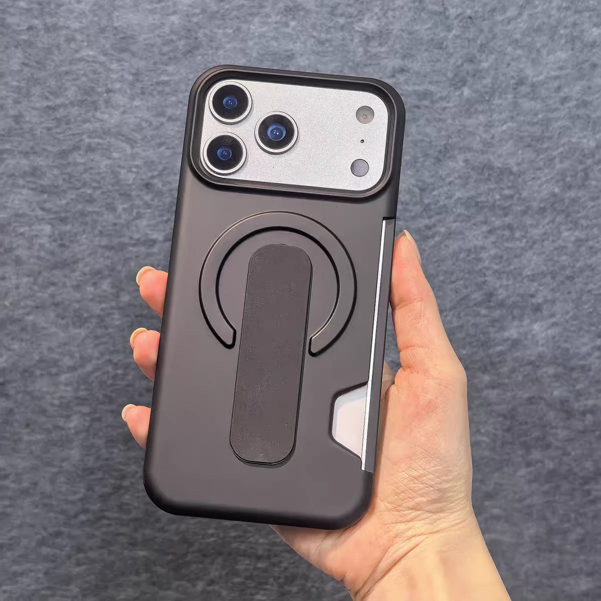 Shockproof MagSafe Wallet Case with Card Slot for iPhone 17 Series