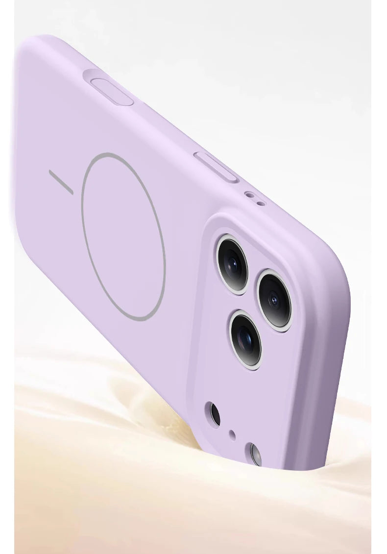 Shock-Resistant Hybrid PC TPU MagSafe Case for iPhone 17 Series