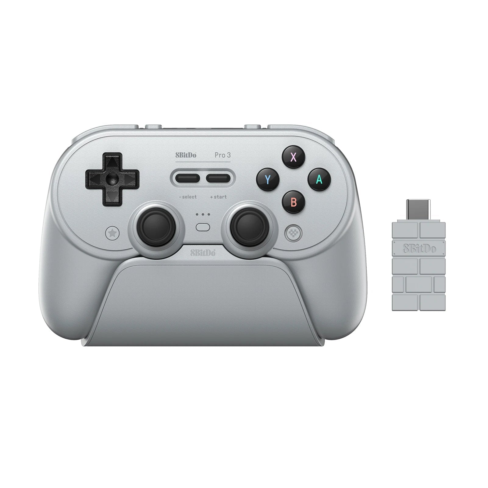 8BitDo Pro 3 Controller with TMR Joysticks and Switchable Triggers