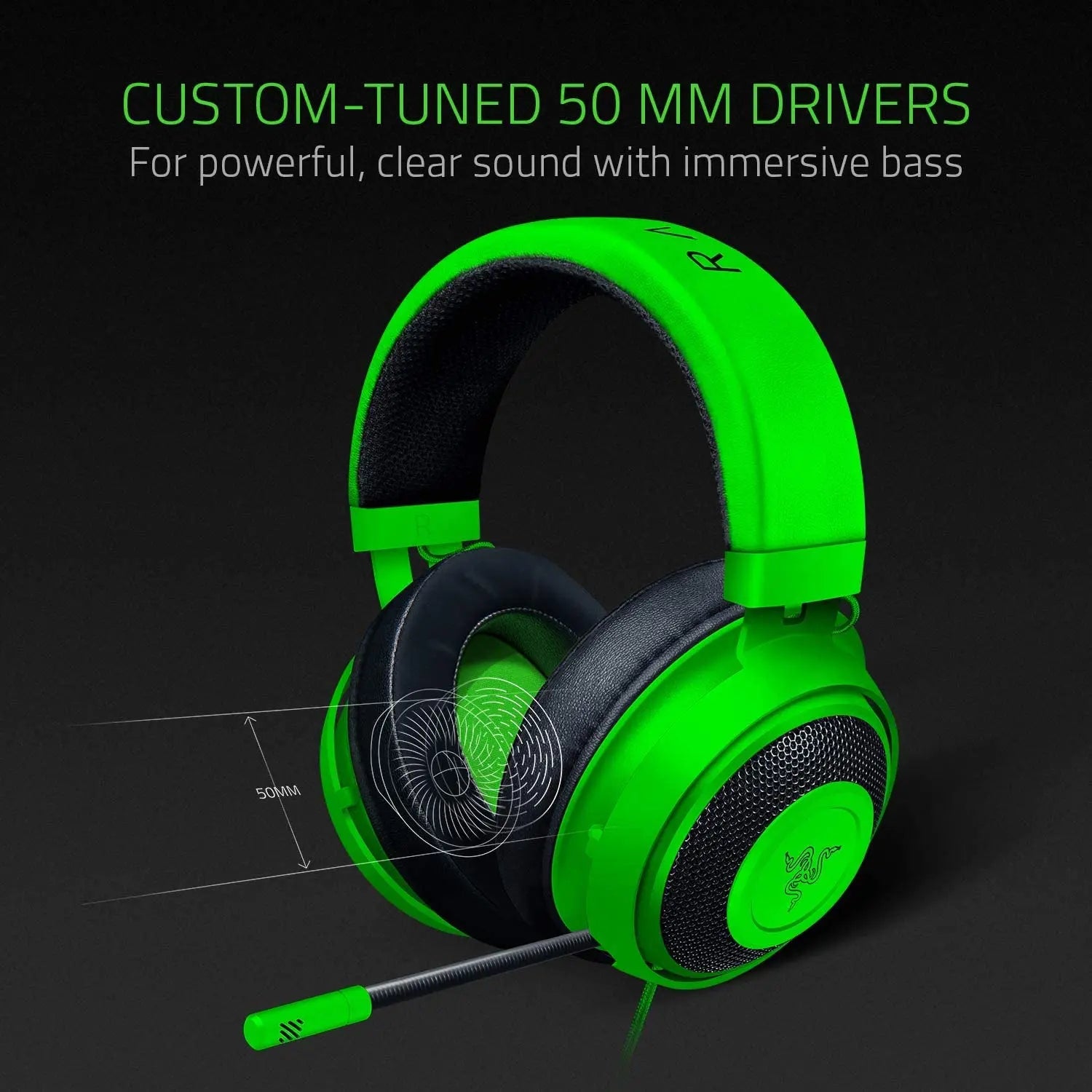 Razer Kraken Pro V2 Wired Gaming Headset