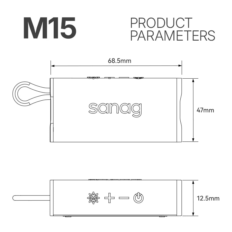 Sanag M15 Wireless Outdoor Speaker