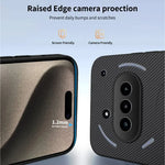 Carbon Fiber Magnetic Shockproof Case for Nothing Phone 3a / 3a Pro