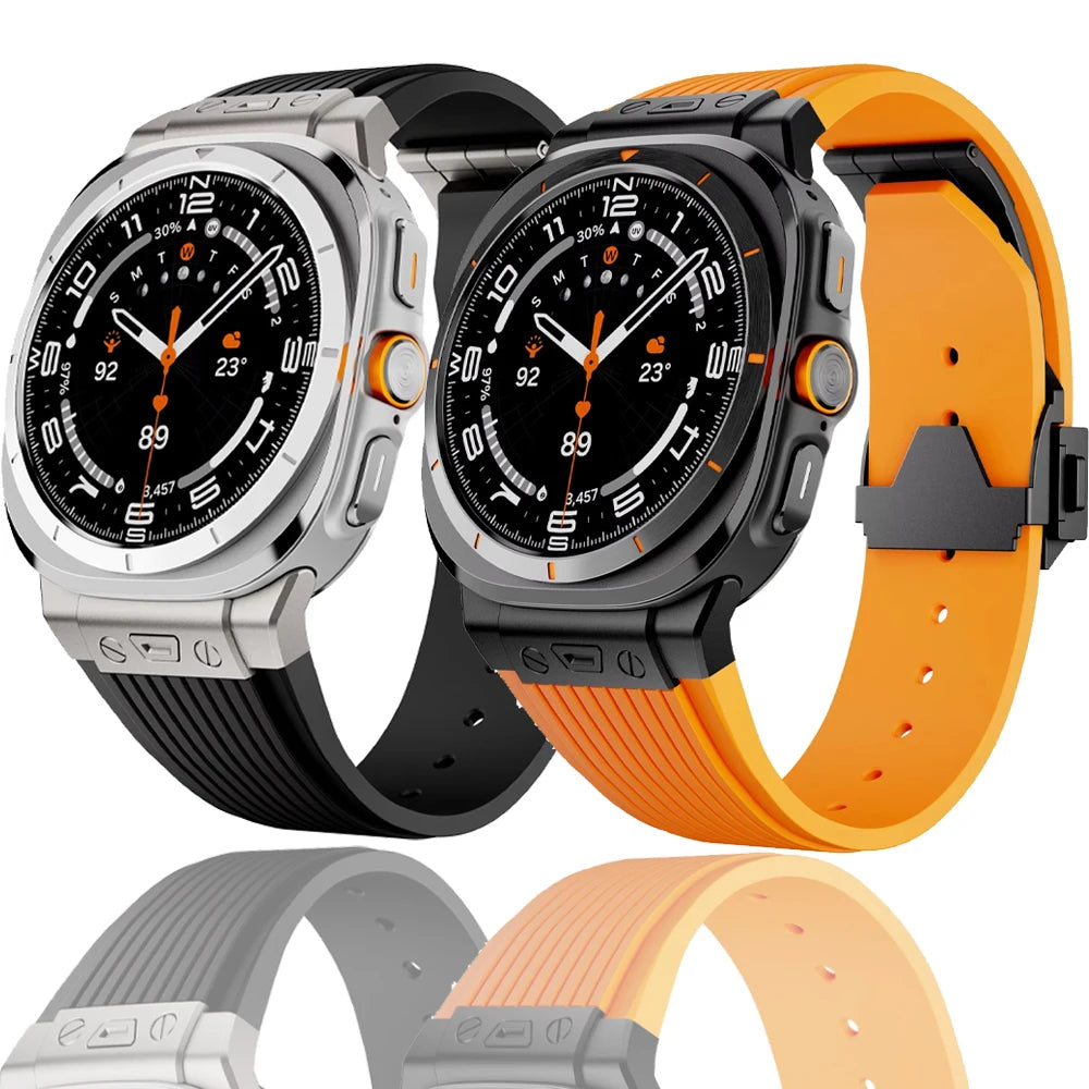 Breathable Rubber Strap for Samsung Galaxy Watch Ultra