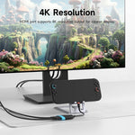 Hagibis Portable TV Dock with 100W PD & USB 3.0