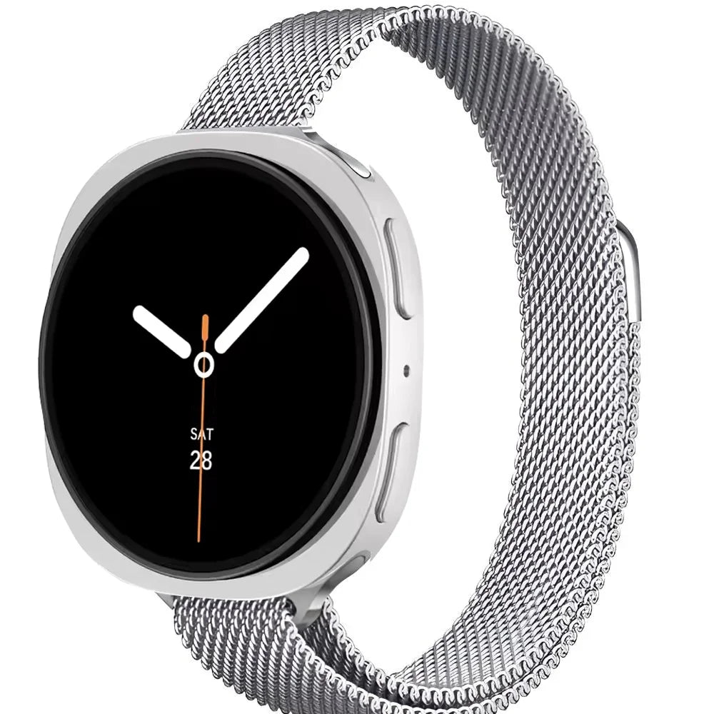 Woven Mesh Magnetic Clasp Watch Band for Samsung Galaxy Watch 8 & Galaxy Watch 8 Classic
