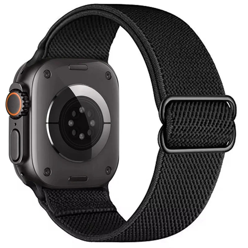 Soft Elastic Nylon Loop Strap for Apple Watch