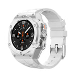 Metal Case + Fluororubber Strap Luxury Mod Kit for Samsung Galaxy Watch Ultra and Samsung Galaxy Watch Ultra (2025)