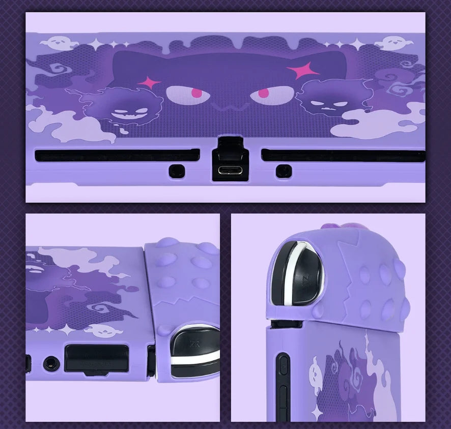Purple Devil Ghost Case for Switch & OLED