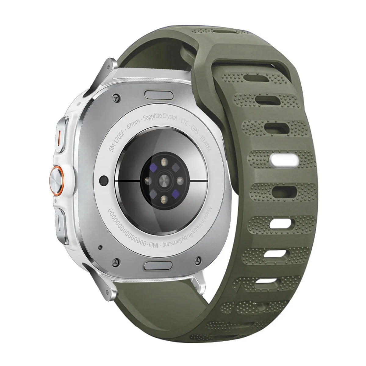 Silicone Sport Wristband for Samsung Galaxy Watch Ultra and Samsung Galaxy Watch Ultra (2025)