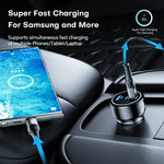 ASOMETECH 138W USB-C Car Charger c